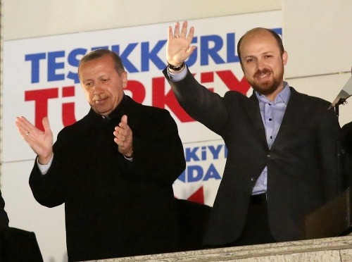 Bilal Erdogan so svojím otcom
