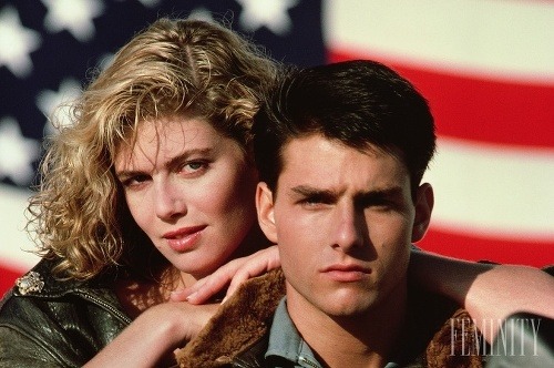 Kelly McGillis a Tom Cruise v kultovom filme Top Gun