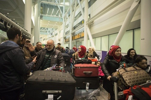Kanada prijala 163 sýrskych utečencov