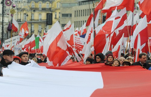 Poliaci protestovali proti súčasnej vláde niekoľkokrát