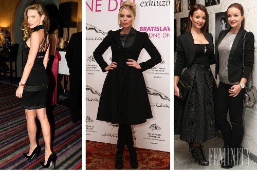 Andrea Verešová, Veronika Ostrihoňová i duo Twiins ako vždy predviedli, že to s módou prosto vedia...