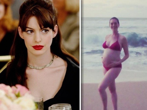 Anne Hathaway nosí pod srdcom svoje prvé dieťatko. Hrdo sa pýši okrúhlym bruškom a zaoblenými vnadami. 