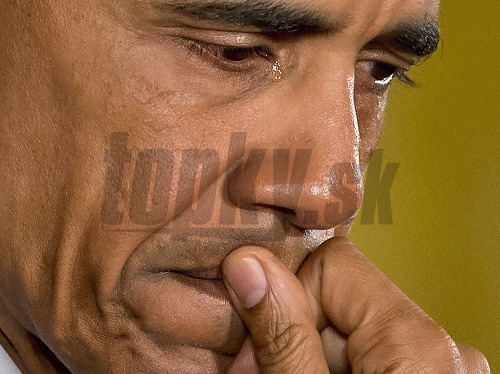 Barack Obama sa počas prejavu rozplakal