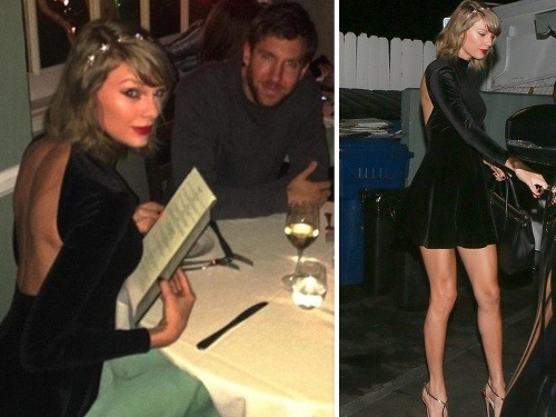 Taylor Swift si na rande so svojím miláčikom obliekla šaty, ktoré priviedli na hriešne myšlienky každého, kto speváčku v ten večer stretol. 