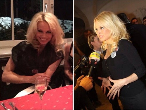 Pamela Anderson žúrovala kúsok od Bratislavy.
