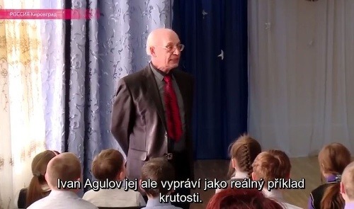 Ivan Agulov prednáša na školách o čom sa mu zachce.