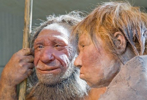 Rekonštrukcia neandertálskeho páru
