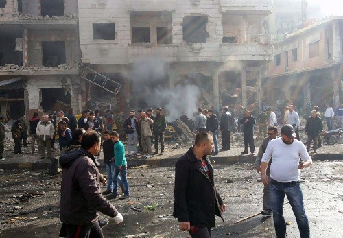 Útoky v meste Damask