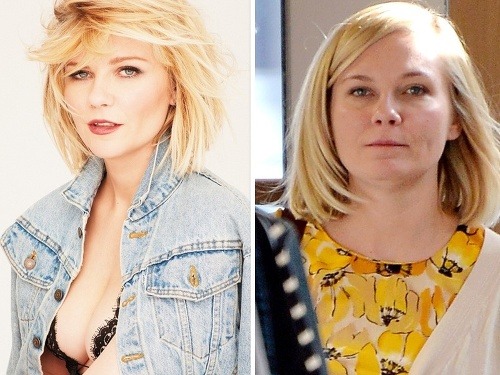 Áno, pozeráte sa na jednu a tú istú ženu - herečku Kirsten Dunst.