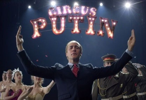Vladimir Putin v podaní komika