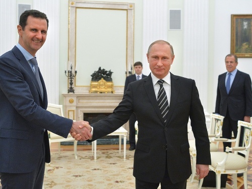 Rusko podporuje režim Bašára Asada.