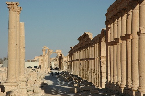 Palmýra je zapísaná Zoznamu svetového dedičstva UNESCO.