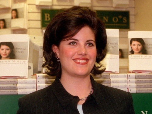Monica Lewinsky kedysi.