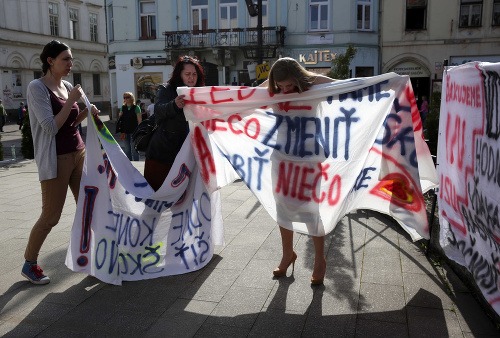 Protest, Košice
