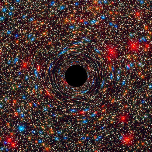 Čierna diera v galaxii NGC 1600