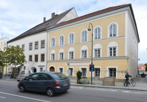 Rodný dom Adolfa Hitlera v Braunau am Inn