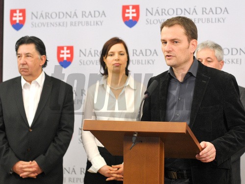 Predseda hnutia OĽaNO - NOVA Igor Matovič