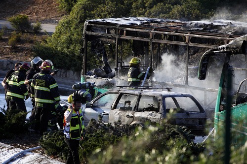 Výbuch autobusu v Jeruzaleme