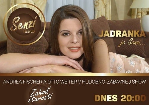 Jadranka Handlovská v reklame na hudobnú reláciu vyzerá veľmi mlado.