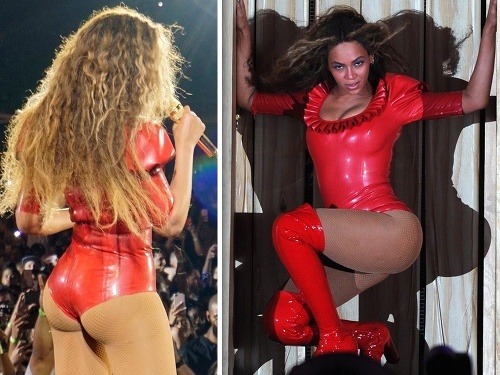 Beyoncé má telo zaoblené na tých správnych miestach. 