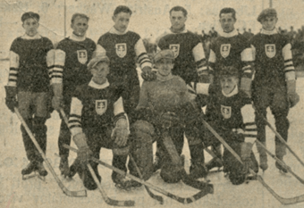 Hokejisti v 30. rokoch minulého storočia