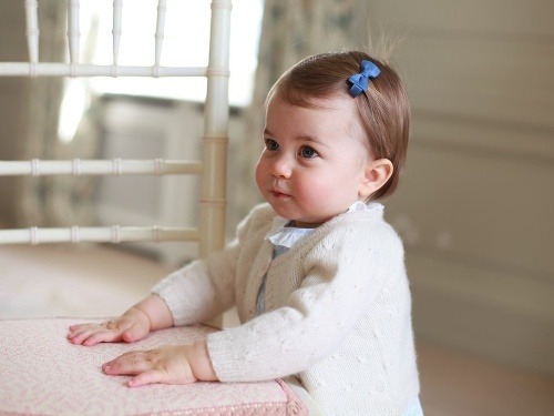 O krásne snímky malej Charlotte sa postarala samotná Kate Middleton