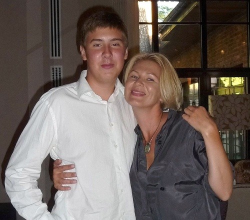Egor s matkou Anastasiou.