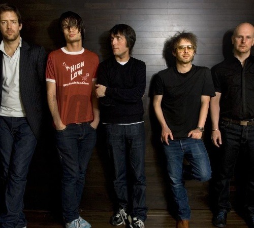 Anglická rocková kapela Radiohead