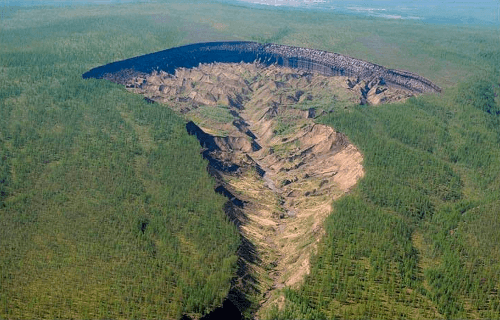 Kráter Batagaika