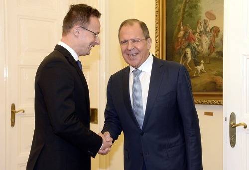 Sergej Lavrov sa stretol s Péterom Szijjártóom