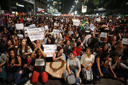Protest v Brazílii