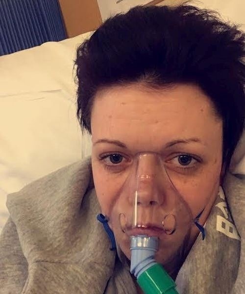 Lucy skončila na oxygenoterapii