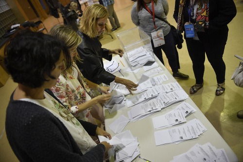 Sčítanie hlasov v Španielsku