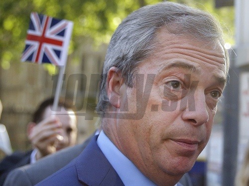 Nigel Farage - hlavný predstaviteľ brexitu.