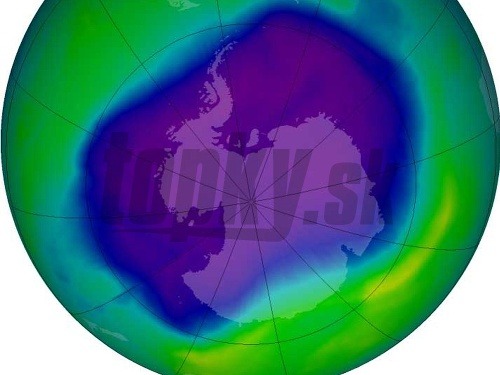 Ozónová diera.