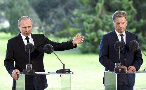 Vladimír Putin a Sauli Niinistö