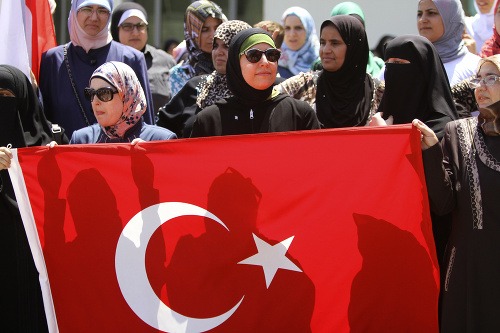 Protest v Turecku