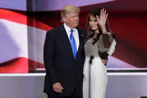 Na nominačnom zjazde republikánov vystúpila Trumpova manželka Melania