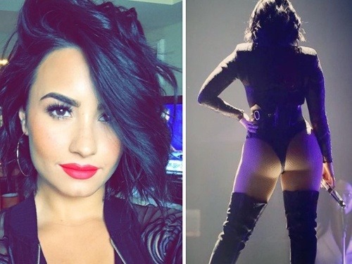 Demi Lovato vystupuje na koncertoch v sexi kostýmoch.