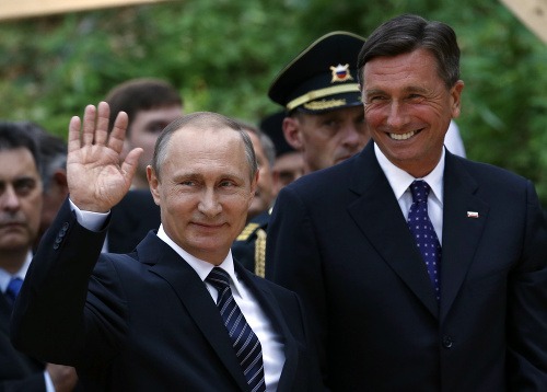 Vladimir Putin a Borut Pahor