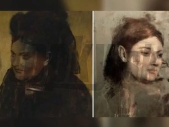 Röntgen odhalil skrytý portrét v Degasovej maľbe