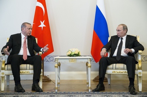 Recep Tayyip Erdogan a Vladimir Putin