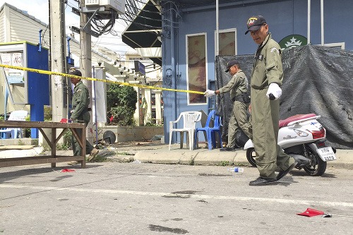 Tretí bombový útok v priebehu 12 hodín v Thajsku