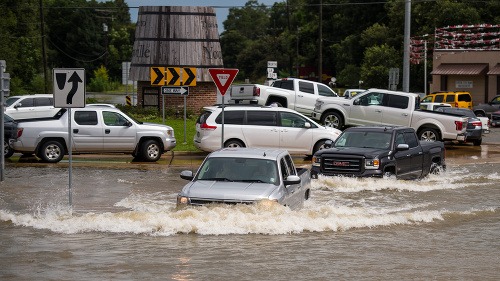 Louisianu zasiahli silné povodne