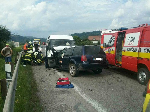 Vážna dopravná nehoda v obci Kysucký Lieskovec