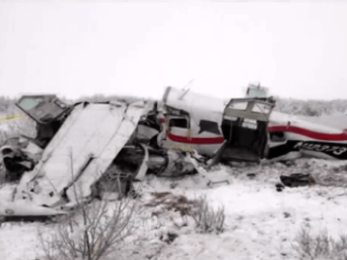 Na Aljaške sa zrazili dve lietadlá