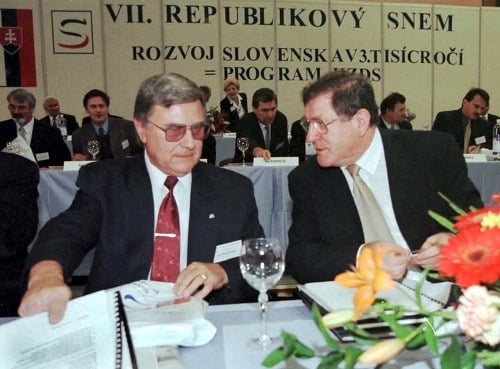 Arpád Matejka a Vladimír Mečiar