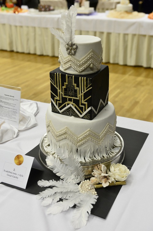 Jedna zo súťažných tort počas 7. ročníka súťaže O najkrajšiu tortu Slovenska, 6. októbra 2016 v Púchove.