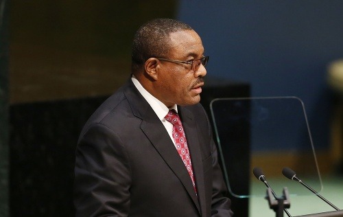 Premiér Hailemariam Desalegn