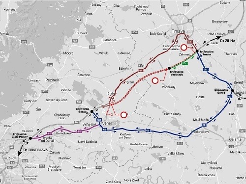 Uzavretie D1, Blatné, demolácia,